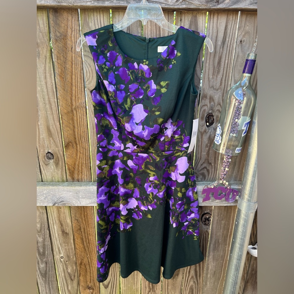 👗Wisp Petites Floral Sleeveless Dress
